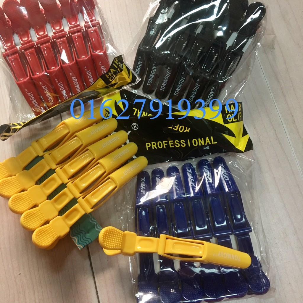 Kẹp vịt chia tóc TONY - 1 vỉ 6 cái