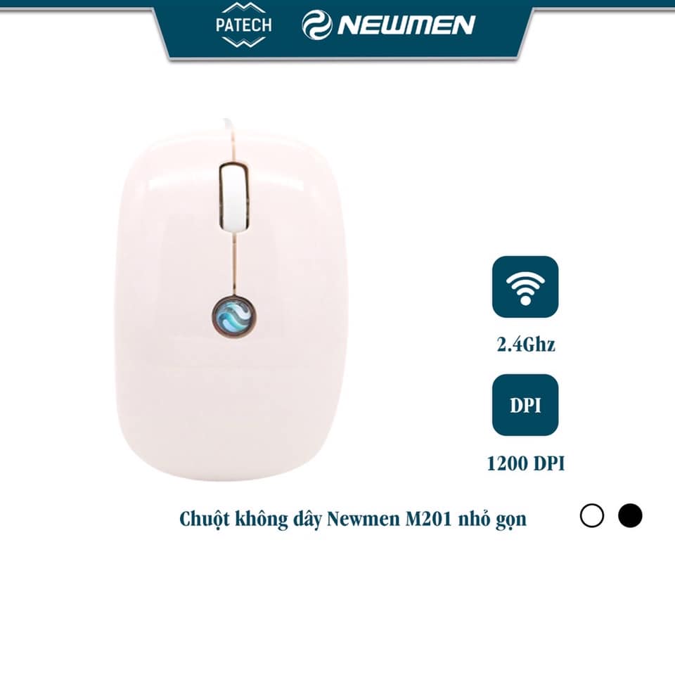 Chuột Newmen M201 Nhỏ gọn và thanh lịch - Hàng Chính Hãng