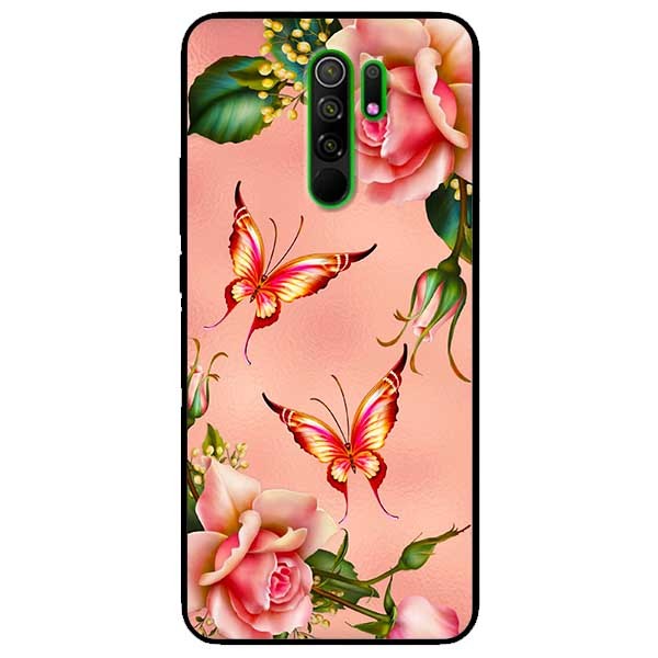 Ốp lưng dành cho Xiaomi Redmi 9 mẫu Hoa Hồng