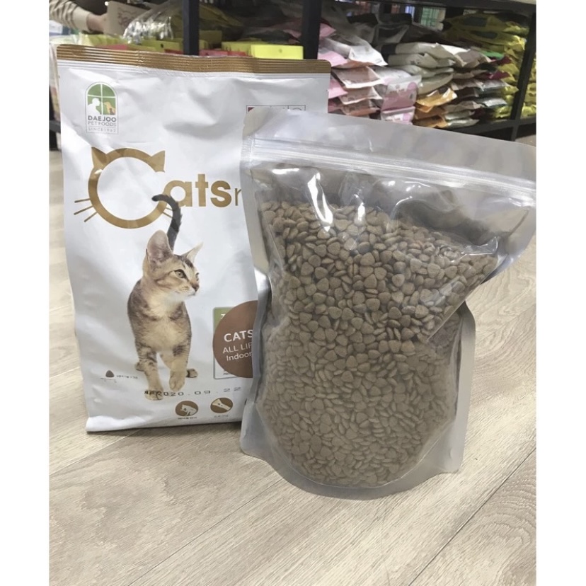 Hạt catsrang túi chiết 1kg cho mèo &gt; 4th tuổi