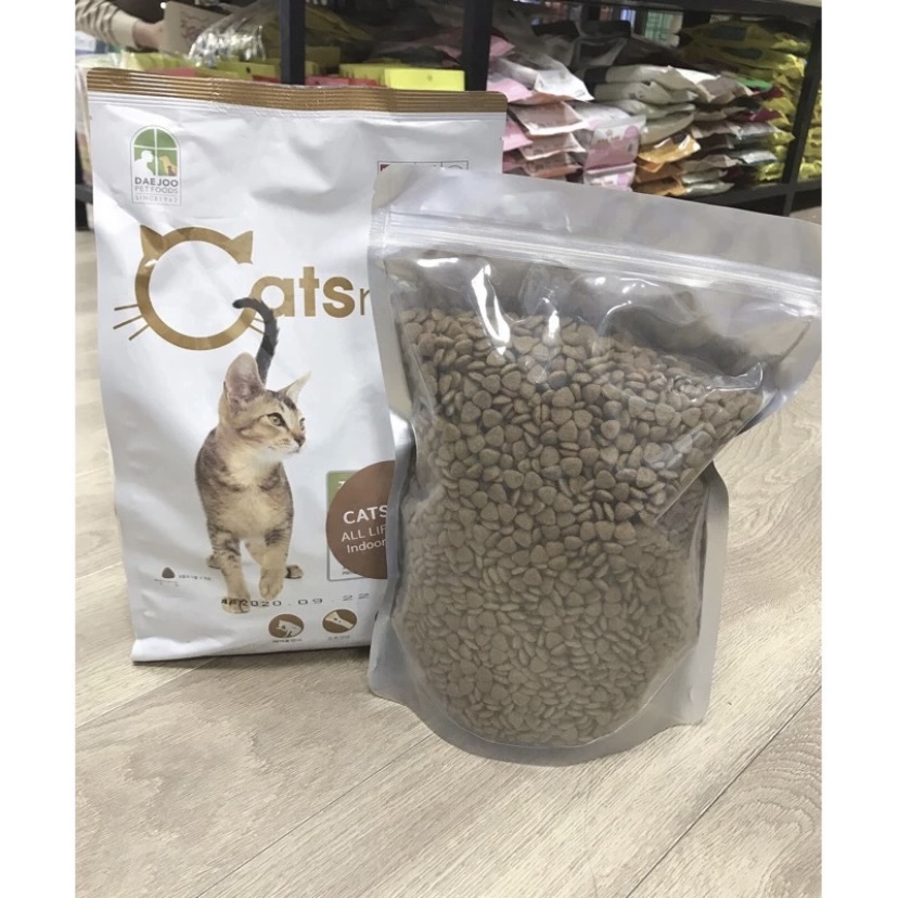 Hạt catsrang túi chiết 1kg cho mèo > 4th tuổi