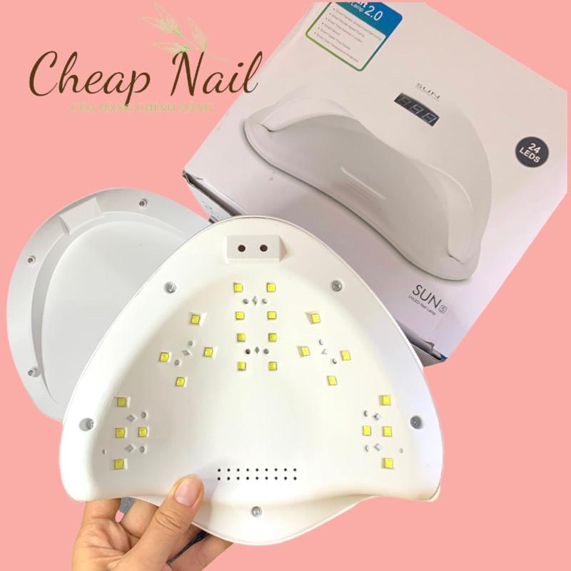 Máy hơ gel mini cao cấp sun 5 48w bảo hành 12 tháng- beeshi shop nail