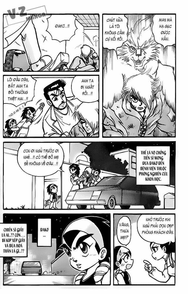 hiệp sĩ giấy - origami fighter chapter 1 16