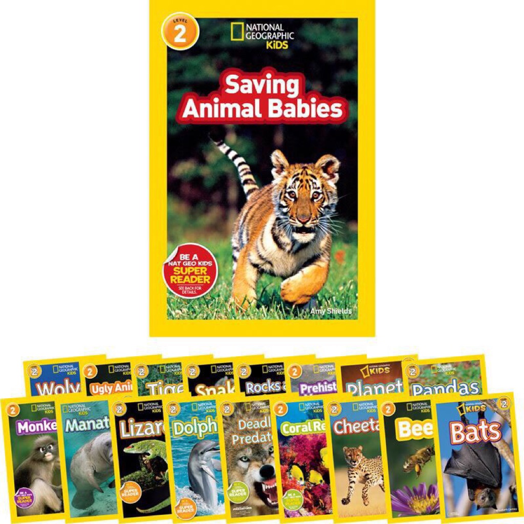 National Geographic Kids 2 - 37 cuốn | Bản Nhập Khẩu