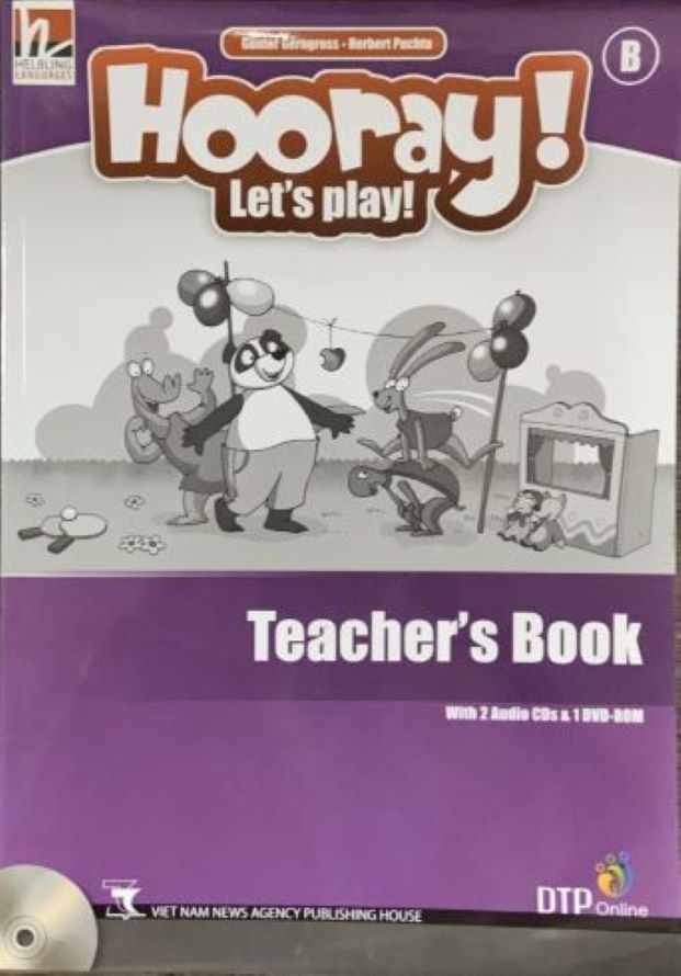 Hooray Let's Play Level B Teacher’s Book (with Audio CDs, DVD-ROM)