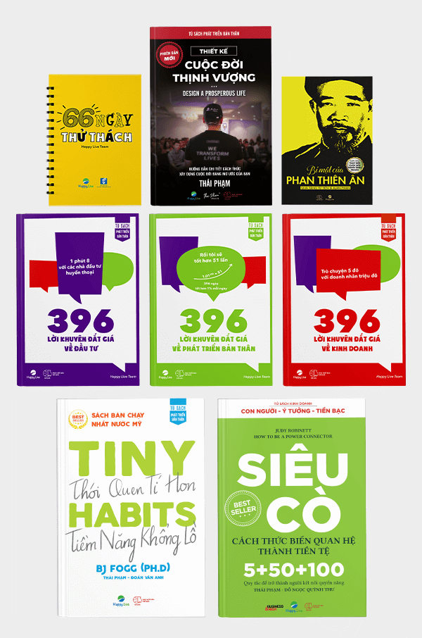Bộ sách Thiết kế 396 ngày thịnh vượng