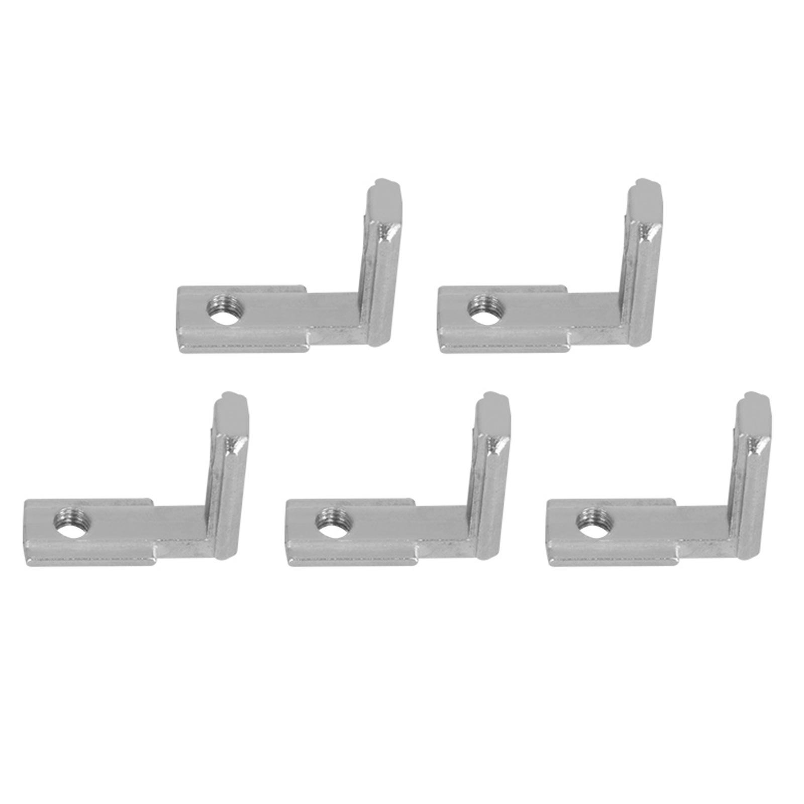 10Pcs L Bracket Corner Brace Copper Support Connector Bracket for 3D Printer
