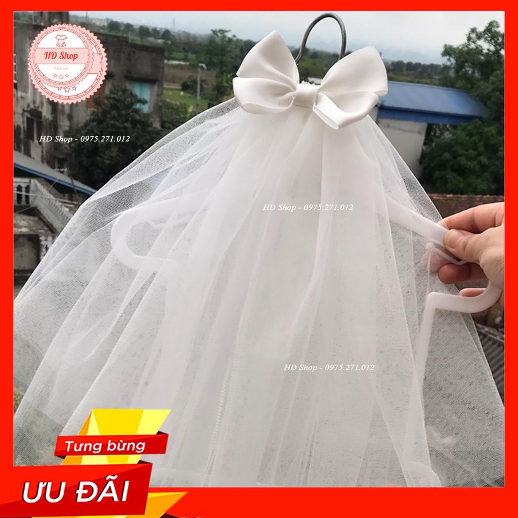 Lúp cô dâu cho nàng, cho bé/Mẫu lúp cô dâu do shop tự tay làm cực xinh voan mỹ mềm mại bồng bềnh