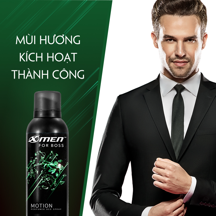 Xịt Nước Hoa X-Men For Boss Motion 150ml