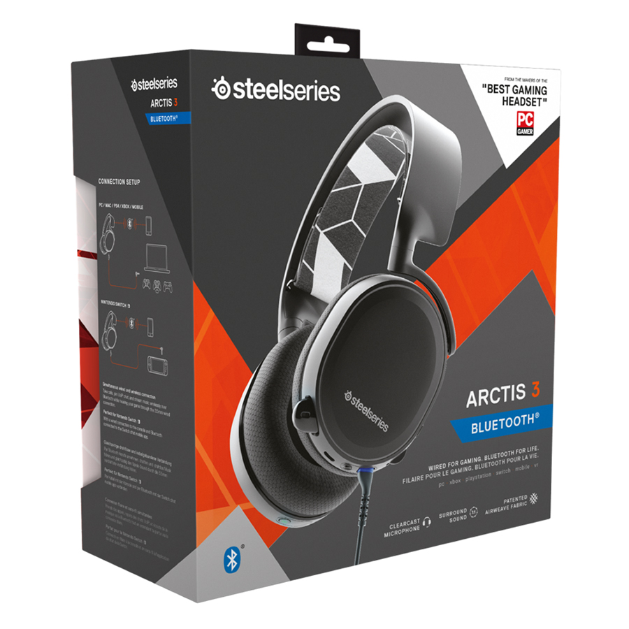 Tai Nghe Gaming Bluetooth SteelSeries Arctis 3 RGB - Hàng Chính Hãng