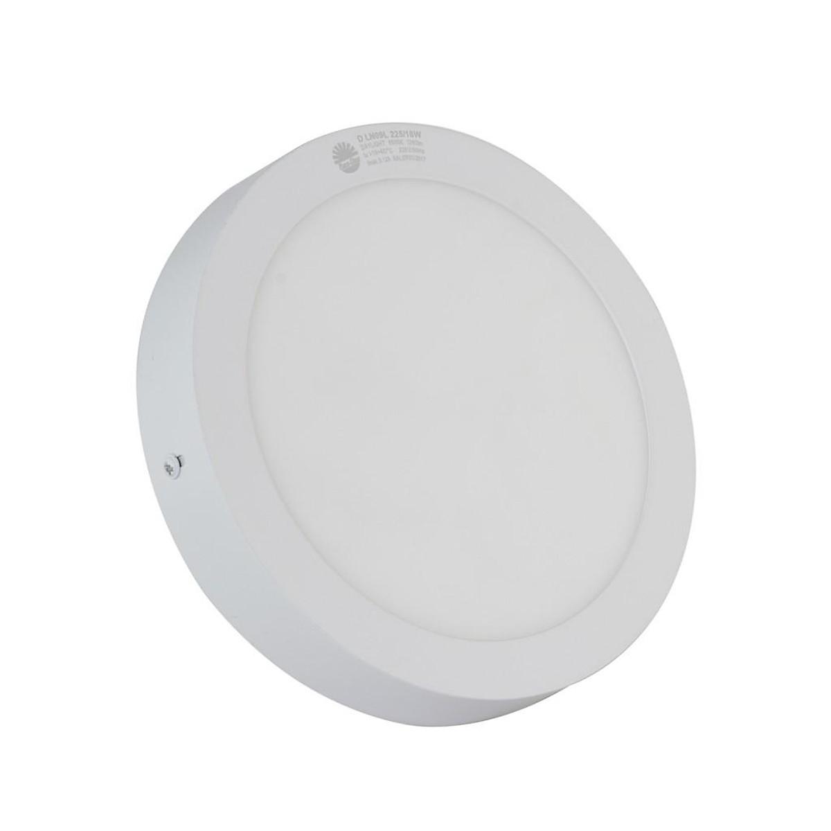 Đèn LED ốp trần 18W Rạng Đông Model: D LN09L 225/18W - Ánh sáng vàng