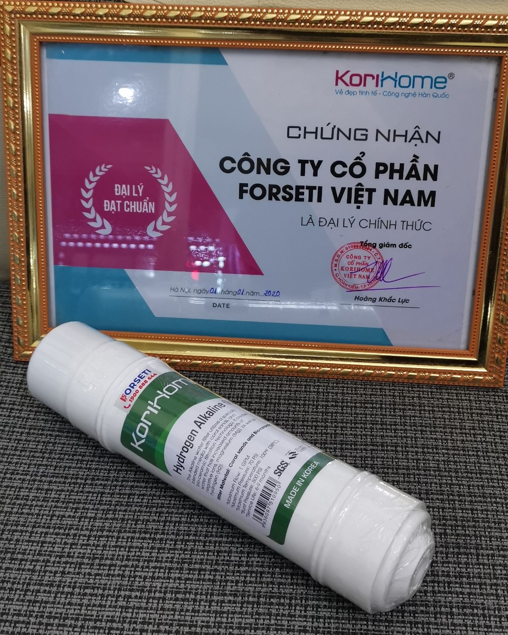 Combo 7 lõi lọc nước Korihome hàng chính hãng dùng cho máy lọc nước Korihome WPK-906