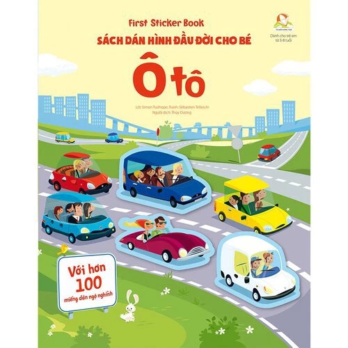 First Sticker Book - Sách Dán Hình Đầu Đời Cho Bé - Đinh Tị