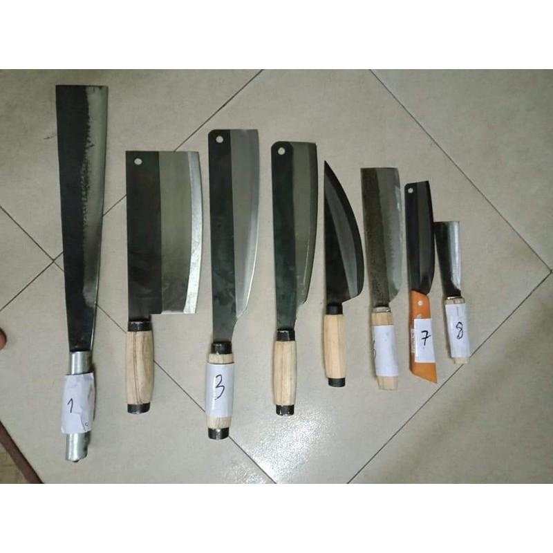Bộ dao nhà bếp 8 món chặt cây - chặt xương - chặt gà-dao thái thịt