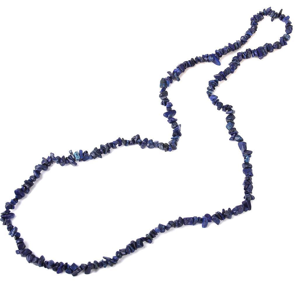 4-9mm Exquisite Lapis Lazuli Chip Gemstone loose Beads Strand 35 Inch