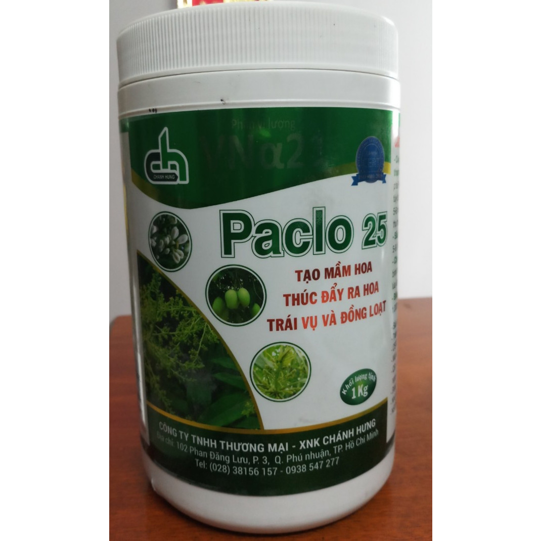 2 Hộp Phân Bón Hữu Cơ Chánh Hưng Paclo 25 TẠO MẦM HOA - THÚC ĐẨY RA HOA TRÁI VỤ VÀ ĐỒNG LOẠT