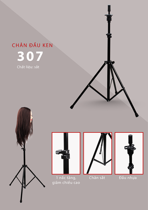 Chân Đầu Ken Sắt 307