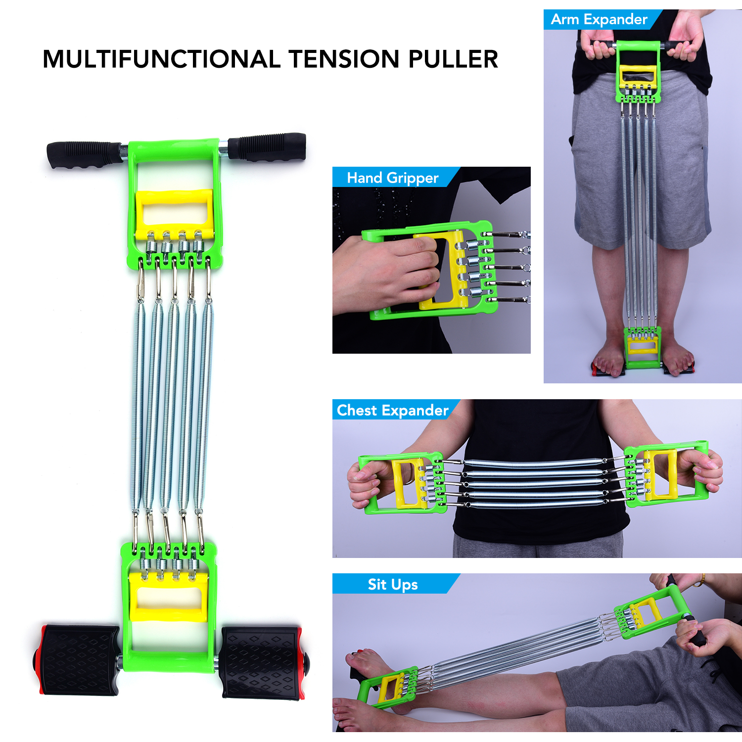 Dụng cụ tập cơ đa năng có thể tháo rời với dây kháng lực