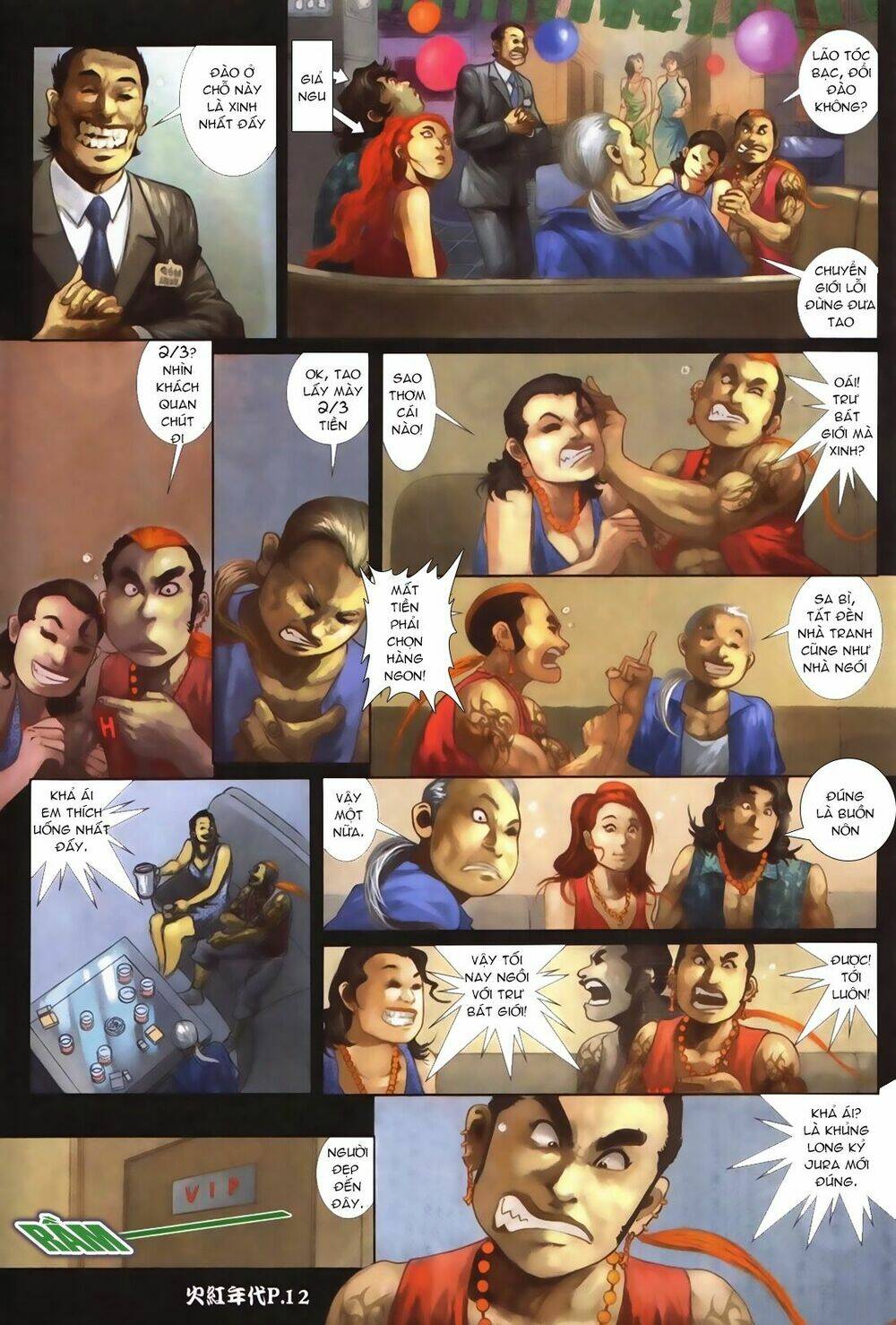 hỏa hồng niên đại hắc cốt đường chapter 69 10