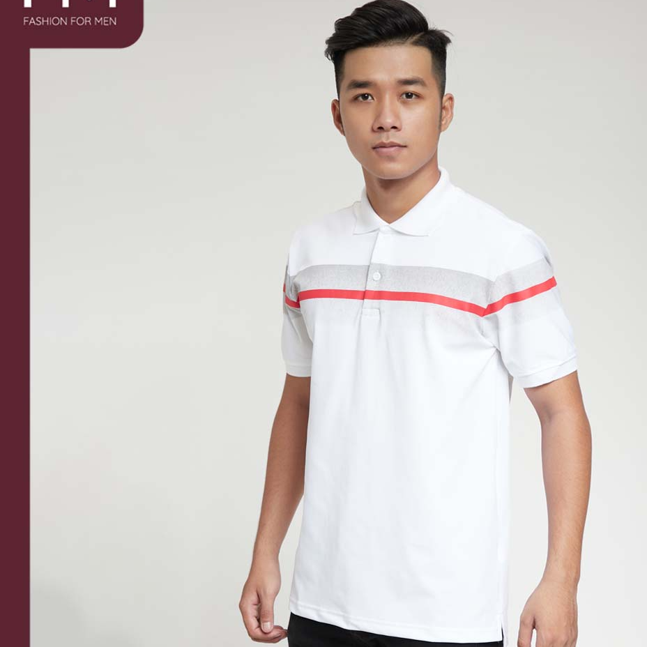 Áo Polo nam cổ bẻ ngắn tay, chất liệu vải cá sấu cotton cao cấp, trẻ trung, năng động – FORMEN SHOP – FMPS152 - SỌC