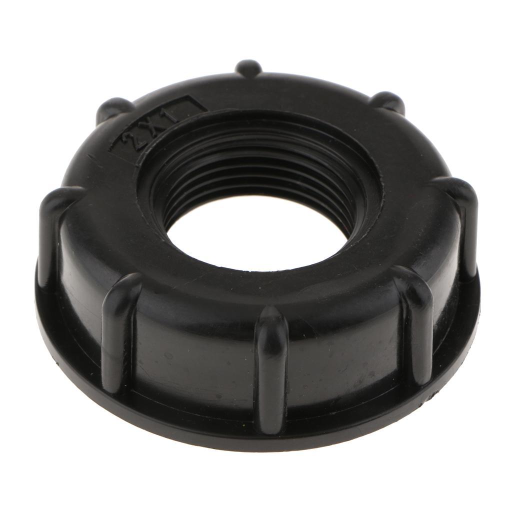 3PCS IBC Water Tote Tank Adapter Hose  for 60mm Outlet Plastic 1Inch