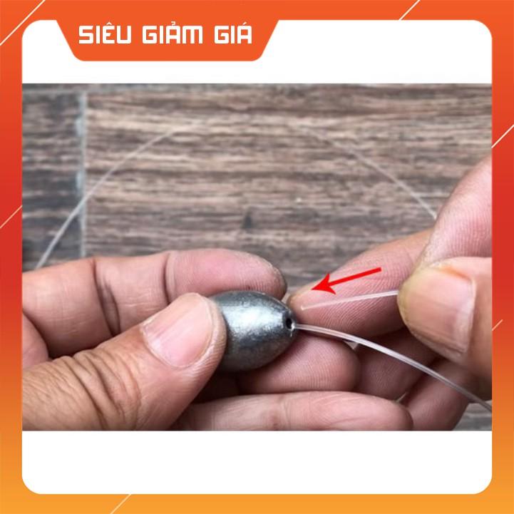 Chì Câu Cá Tròn Xuyên Tâm 120g