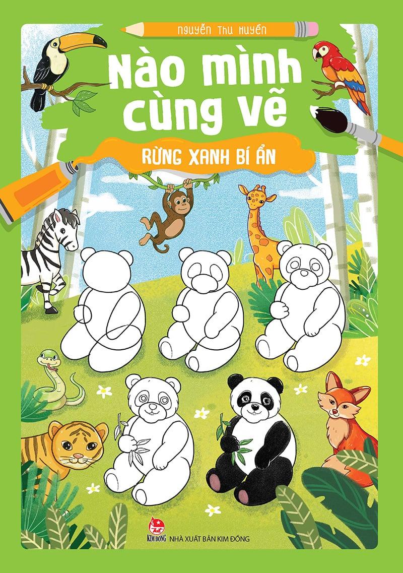 Hình ảnh Kim Đồng - Nào mình cùng vẽ - Rừng xanh bí ẩn