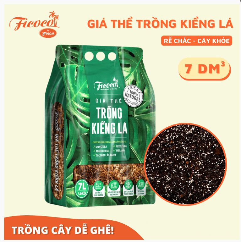 Giá Thể Trồng Kiểng Lá Cao Cấp Ficoco