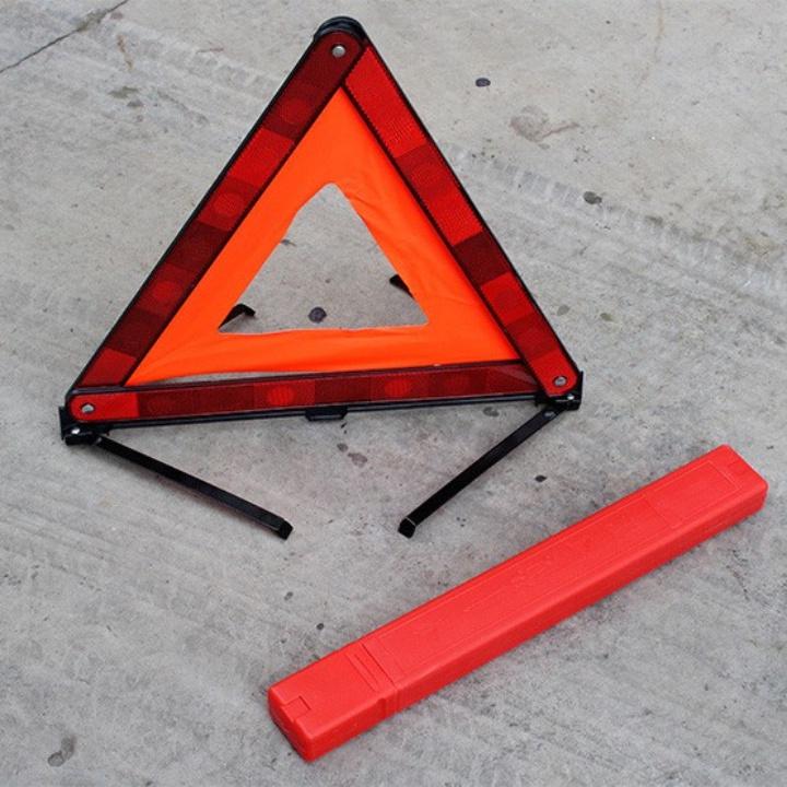 Biển Cảnh Báo Nguy Hiểm Tam Giác Phản Quang MẪU MỚI Cho Xe Ô Tô – Phản Xạ Ánh Sáng Trong Vòng 500m
