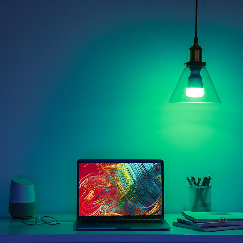 Bóng đèn Led thông minh Yeelight Bulb 1S Lite 6W - RGB 16 triệu màu - Hỗ trợ Google, Alexa Razer Chroma