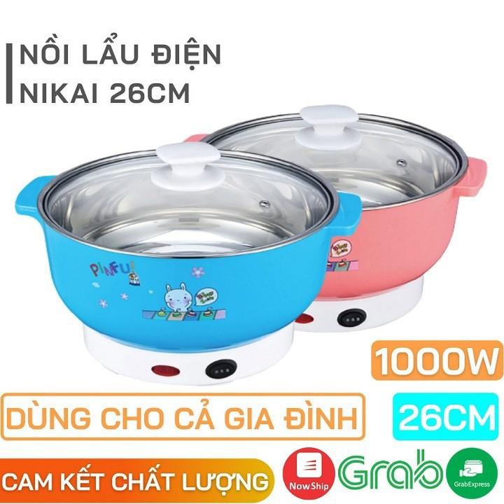 Nồi lẩu mini 26cm cao cấp tiện dụng 2-4 người ăn