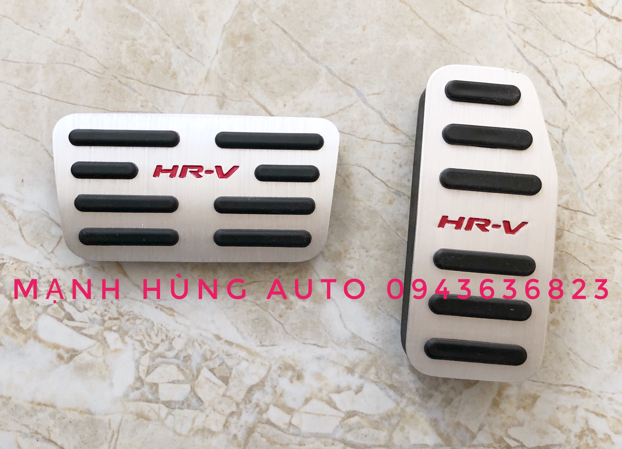 Bộ Ốp Chân Phanh - Chân Ga Dành Cho Xe HRV