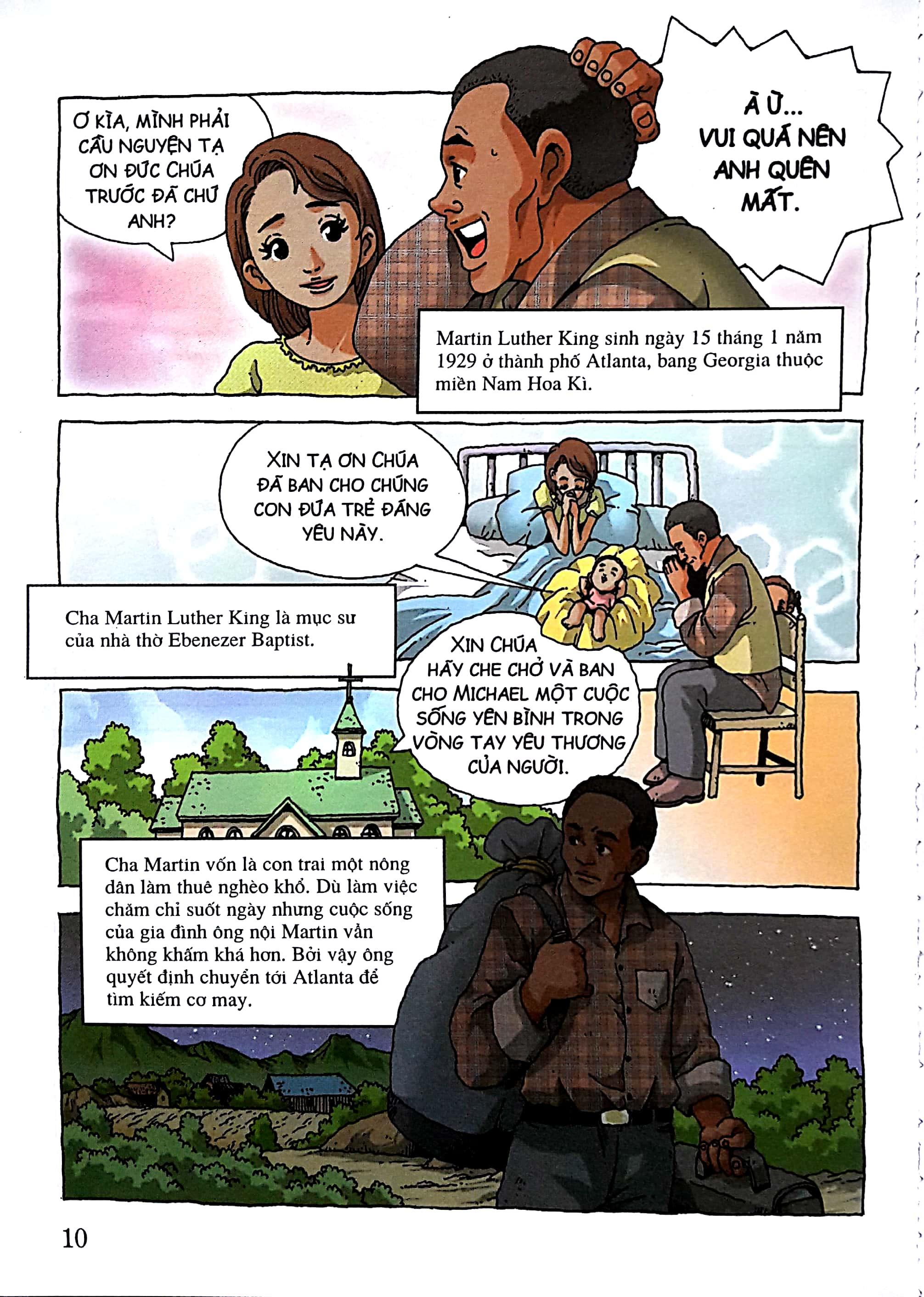 Who? Chuyện Kể Về Danh Nhân Thế Giới - Martin Luther King