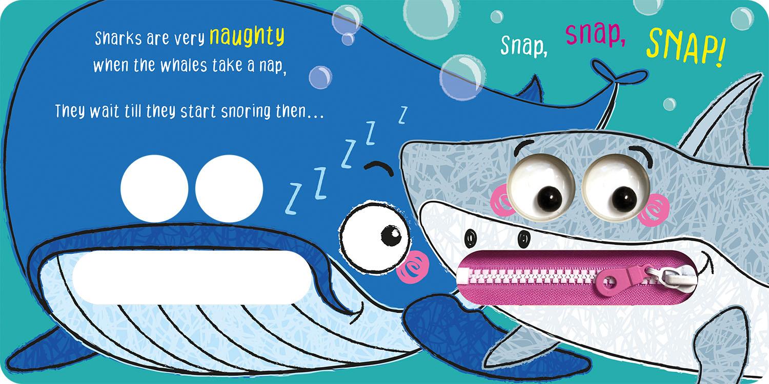 Shh Shh Shark! (A Wobbly-Eye Zipper Books)