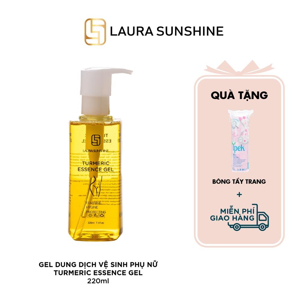 Dung dịch vệ sinh phụ nữ 220ml - Turmeric Essence Gel - Laura Sunshine - Nhật Kim Anh