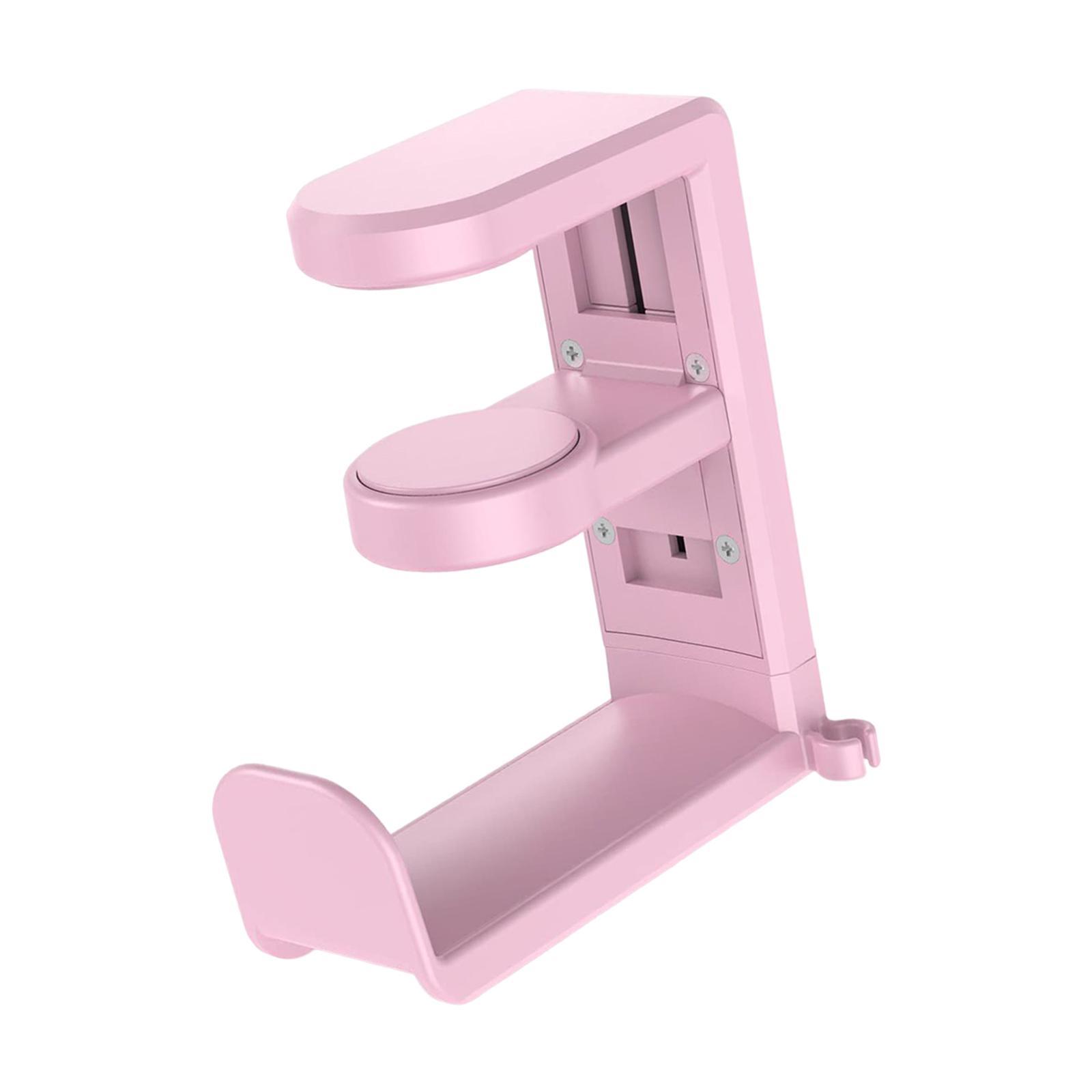 Headset Hook Holder Rotating Arm Clamp under Desk Universal Headphone Holder