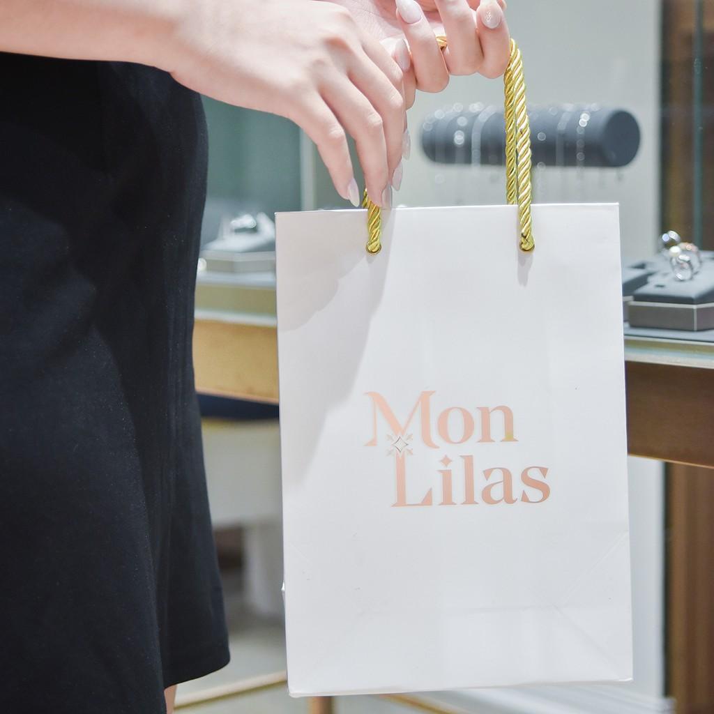 Túi Giấy Cứng Phụ Kiện Trang Sức - Tặng quà lưu niệm Mon Lilas MON01