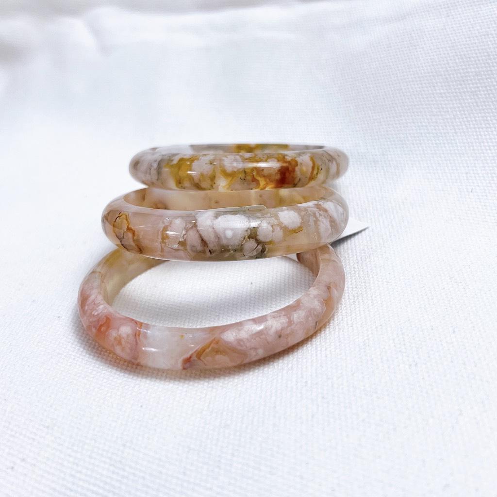 Vòng Bản Cherry Blossom Agate VBMNHAD22A Patronus