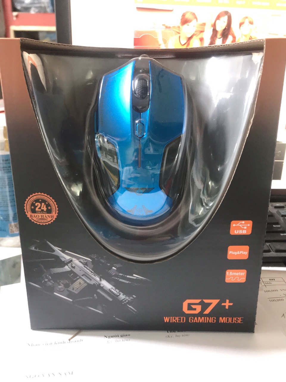 Chuột Có Dây Gaming Newmen G7+ (Phiên Bản Mới 2020) - Hàng Chính Hãng