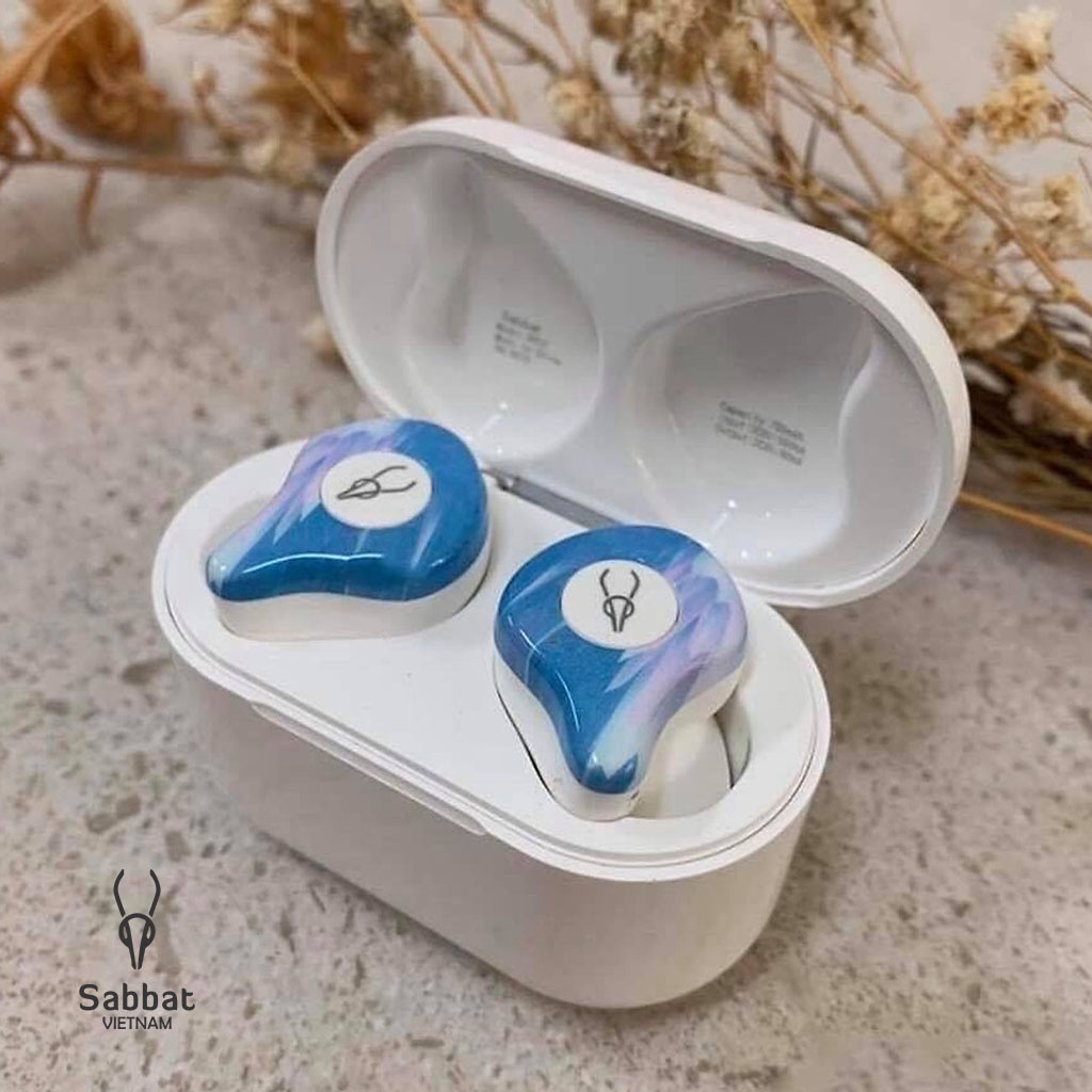 Tai nghe bluetooth Sabbat X12 ultra phiên bản vân đá cẩm thạch - Marble