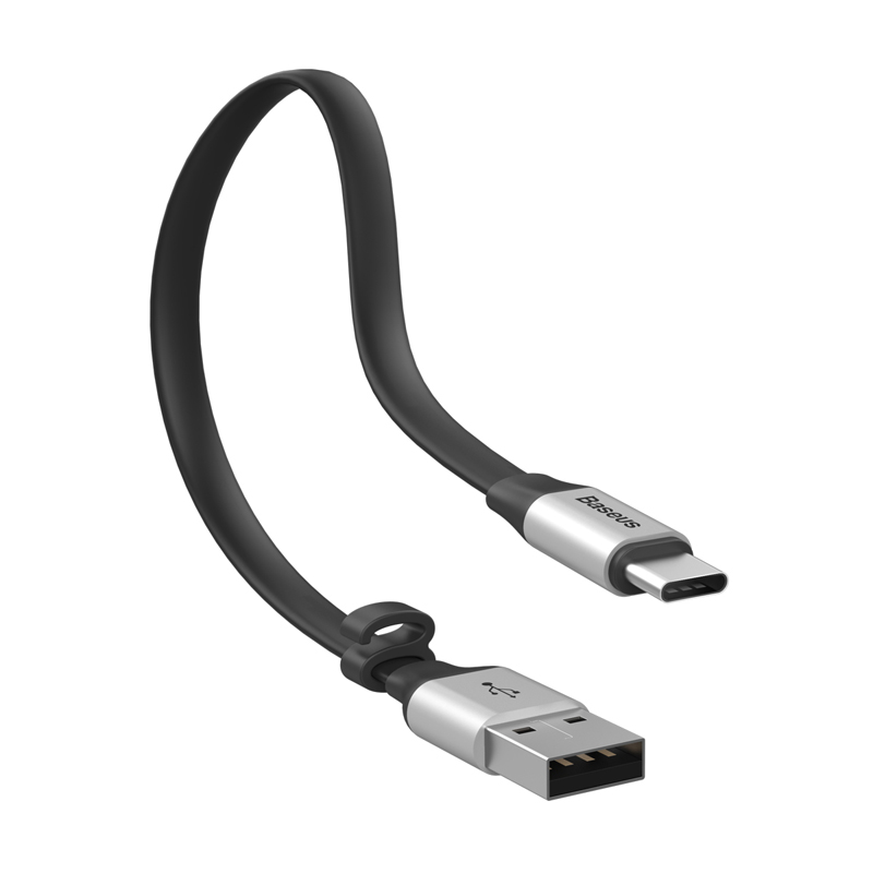 Cáp USB Type C 23cm 40W - Baseus Simple HW Quick Charge Cable - Hàng nhập khẩu