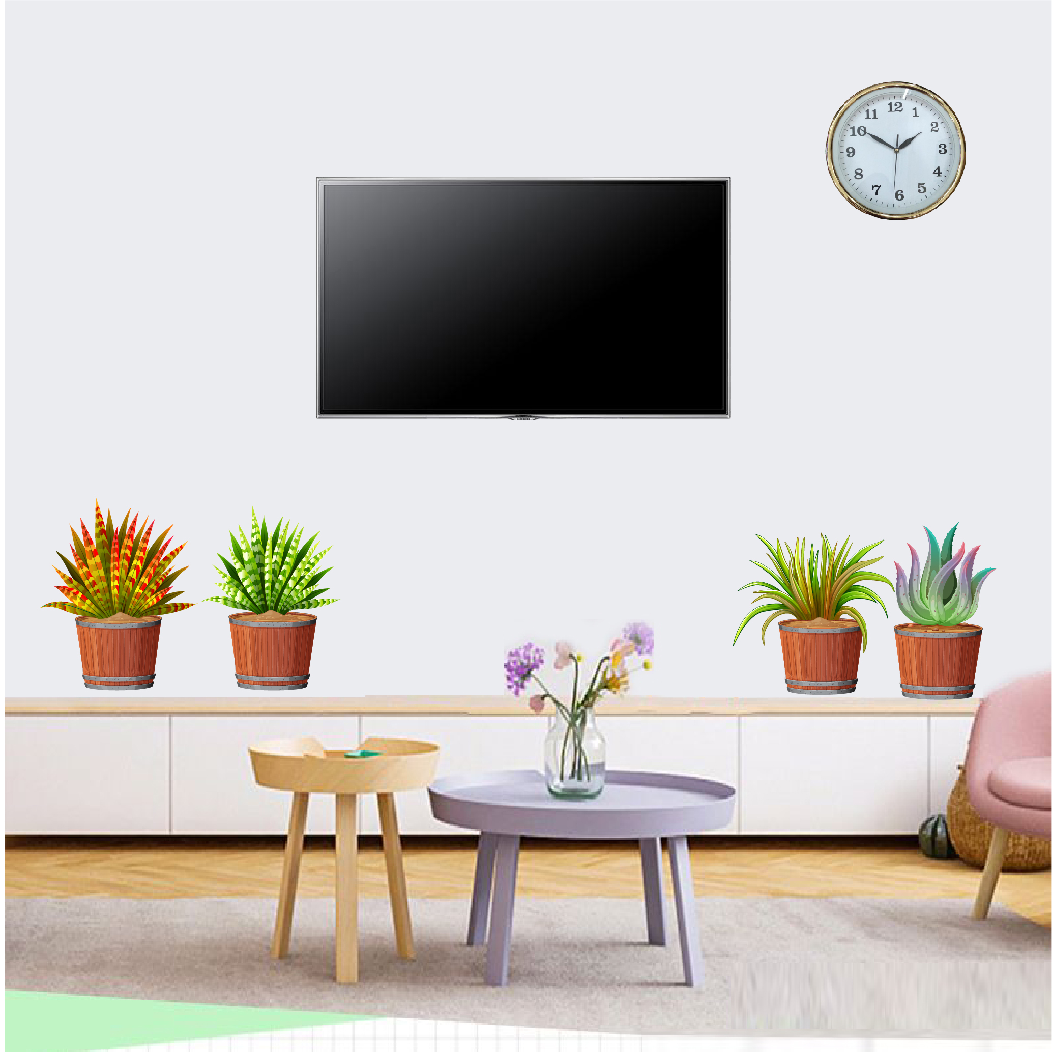 Decal trang trí quán số 42