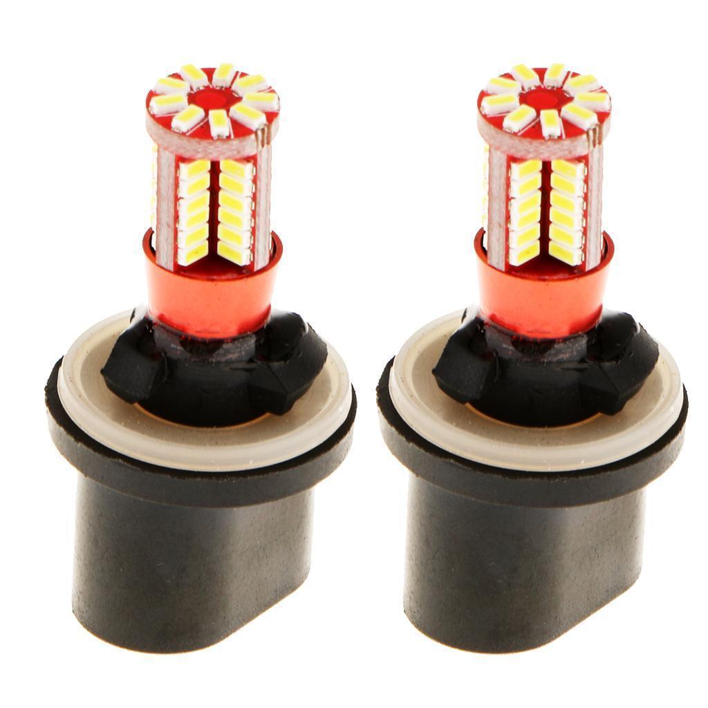 Easy Install 2 Pieces Car Fog Signal Turn Brake Light DRL Led