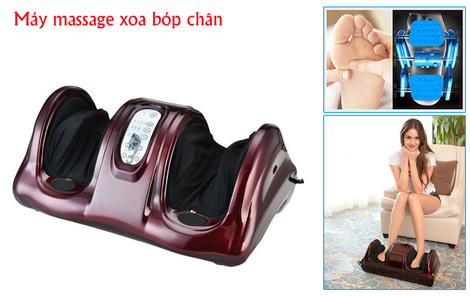 Máy massage xoa bóp chân làm thon gọn - MJ301