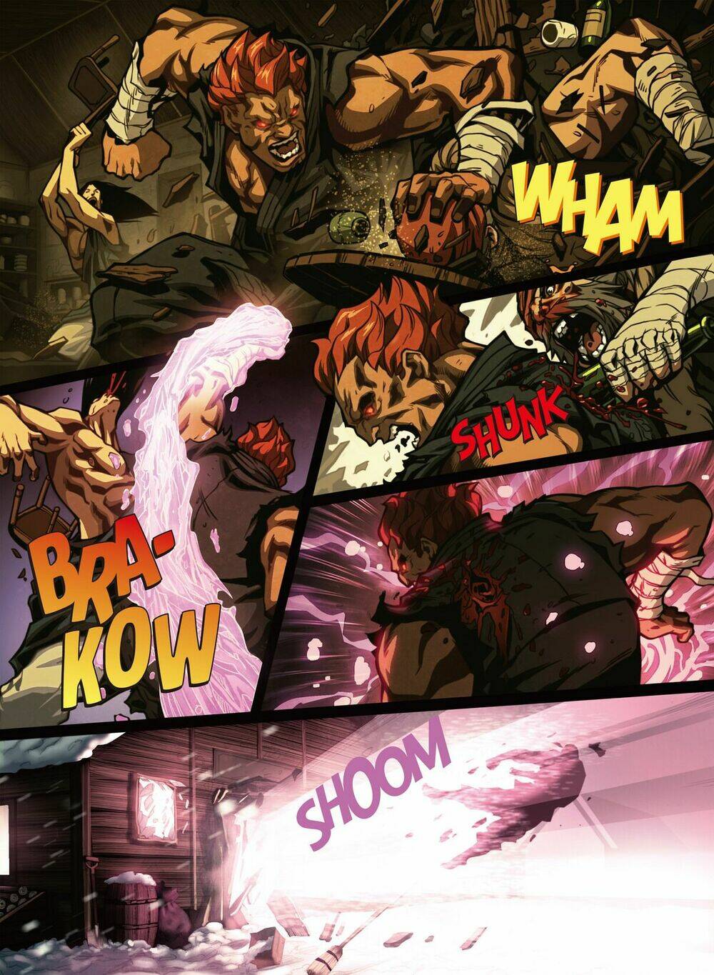 street fighter origins: akuma | cội nguồn street fighter: akuma chapter 5 16