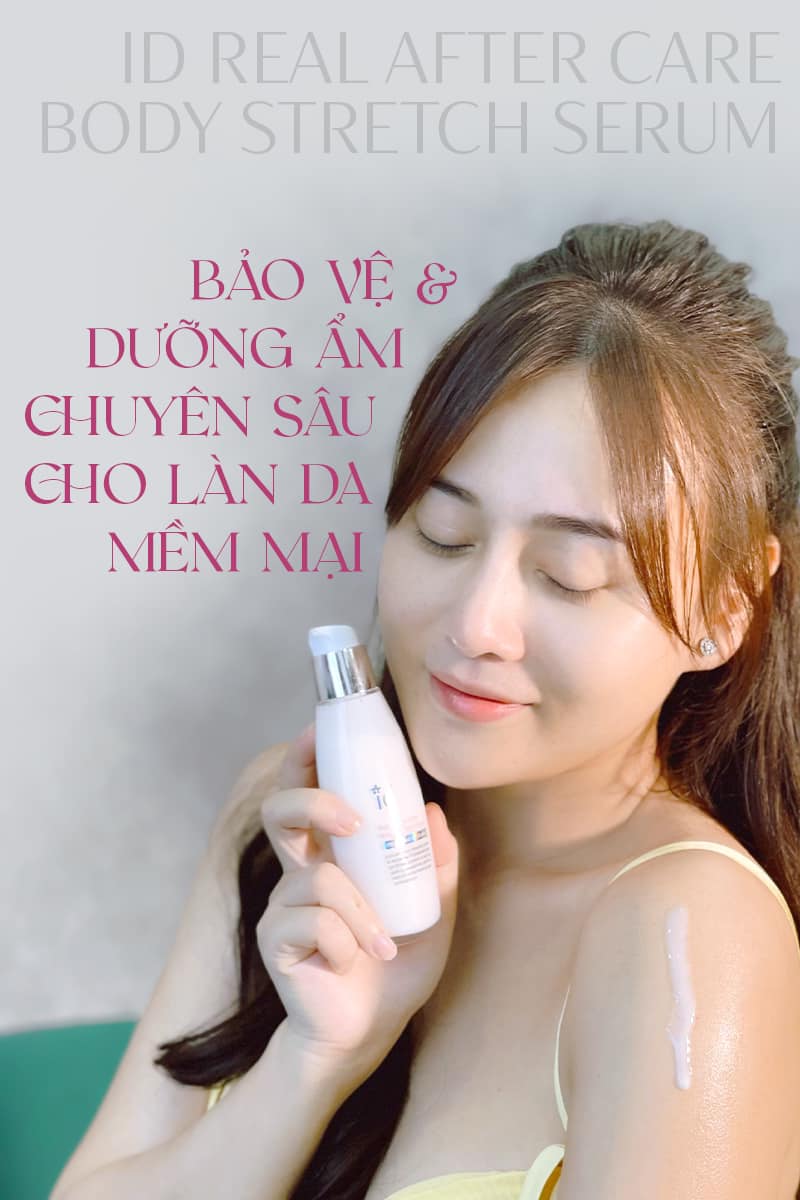 Sữa dưỡng thể id Real After Care Body Stretch Serum 100ml