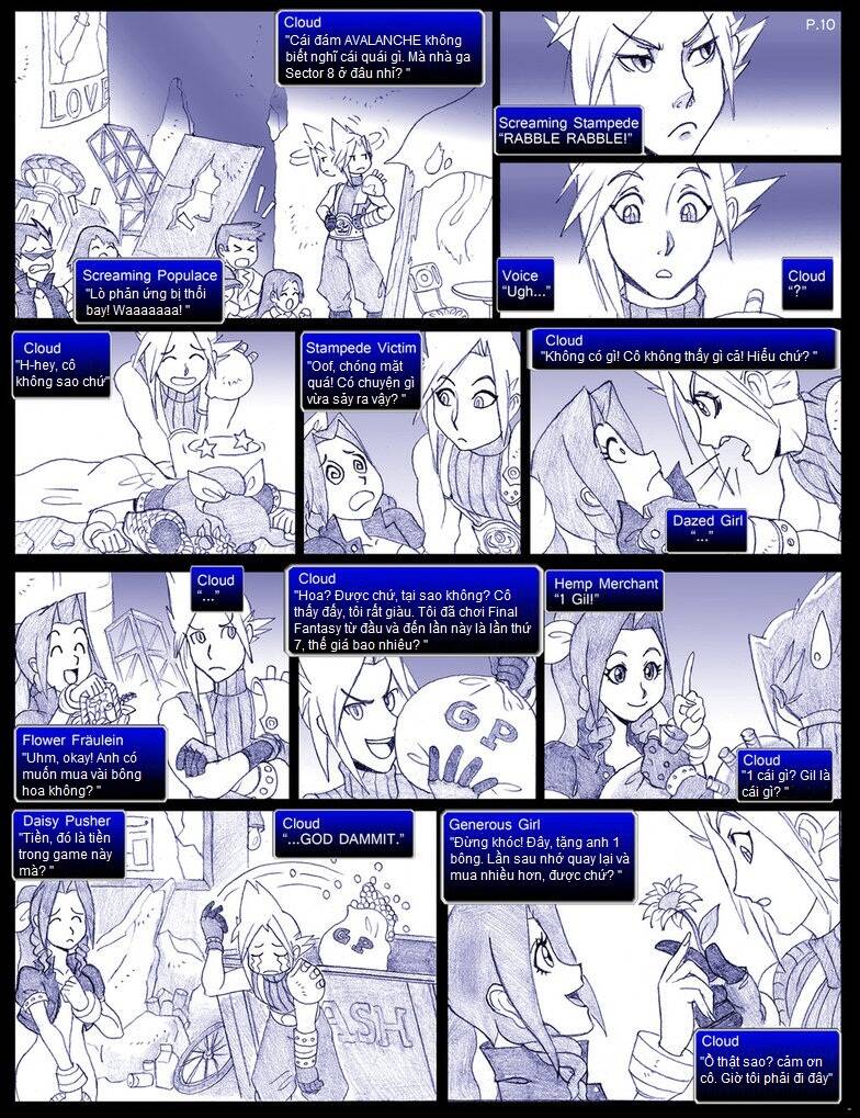final fantasy vii comic chapter 2 3