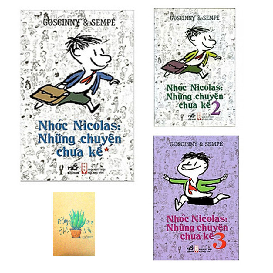 Combo Trọn Bộ 3 Tập Nhóc Nicolas: Những Chuyện Chưa Kể ( Tái bản)