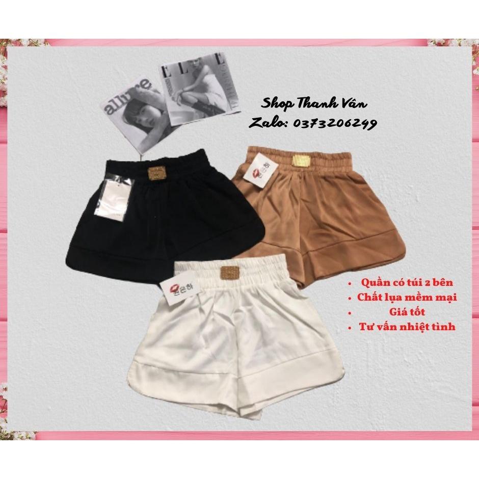 Quần short lụa dễ thương siêu hot TV0075