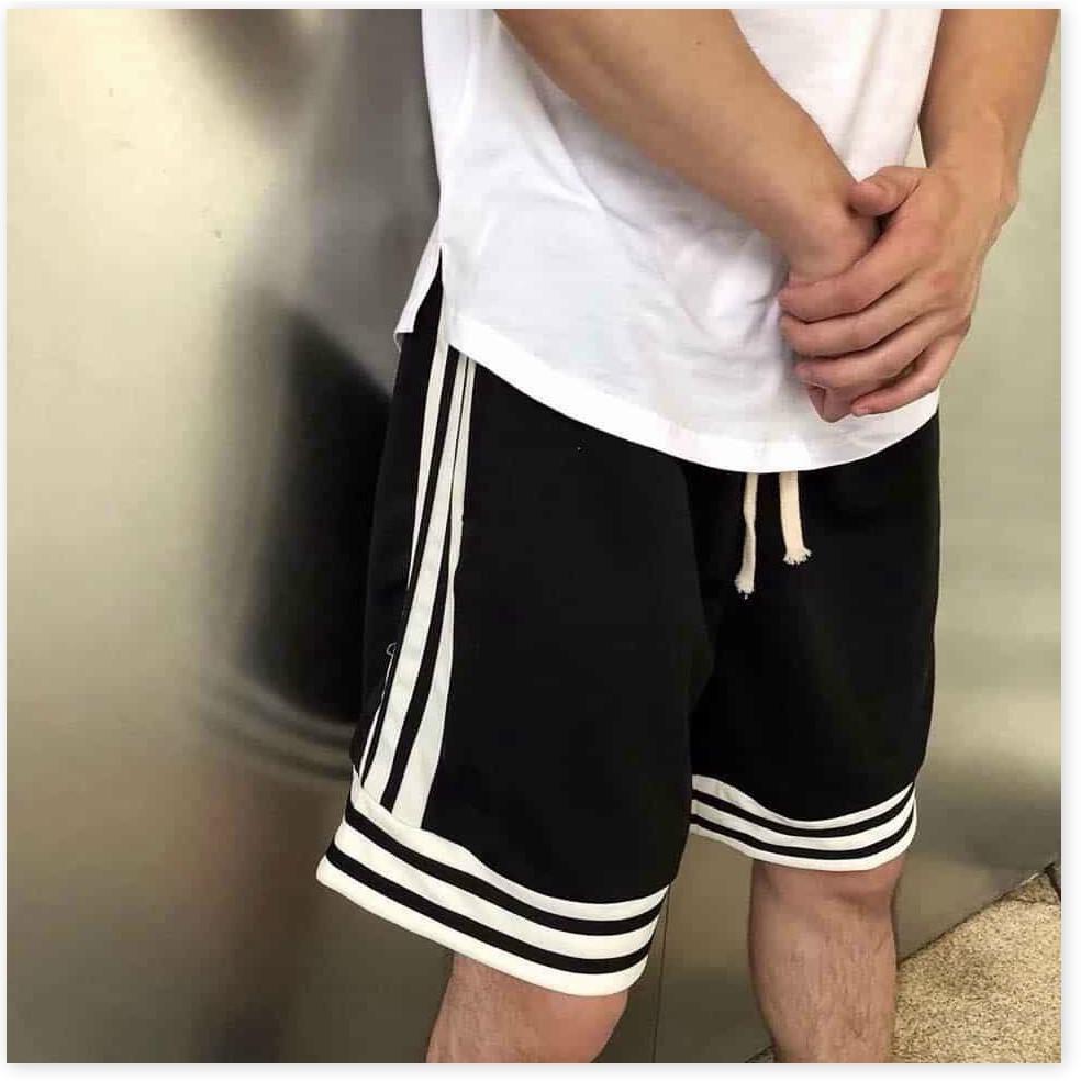 QUẦN SHORT THUN DA CÁ NAM NỮ ĐỀU MẶC ĐƯỢC,QUẦN TRƠN 2 MÀU THIẾT KẾ ỐNG RỘNG THÂN QUẦN KẺ SỌC CÁ TÍNH CHẤT THUN CO GIẢN 4 CHIỀU THOÁNG MÁT-JINS STORE